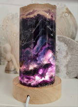 Load image into Gallery viewer, Rainbow Fluorite Lamp