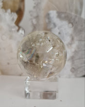 Load image into Gallery viewer, Citrine Sphere with Rainbows