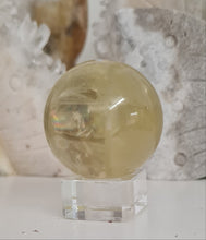 Load image into Gallery viewer, Citrine Sphere with Rainbows