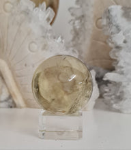 Load image into Gallery viewer, Citrine Sphere with Rainbows