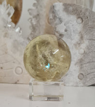 Load image into Gallery viewer, Citrine Sphere with Rainbows