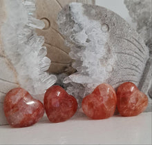 Load image into Gallery viewer, Fire Quartz Hearts