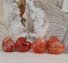 Load image into Gallery viewer, Fire Quartz Hearts