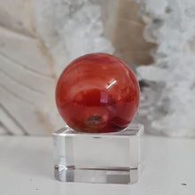 Load image into Gallery viewer, Carnelian Sphere