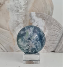 Load image into Gallery viewer, Feather Fluorite Sphere