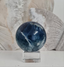 Load image into Gallery viewer, Feather Fluorite Sphere