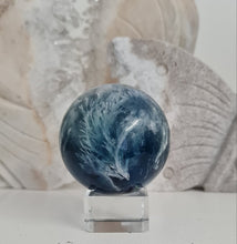 Load image into Gallery viewer, Feather Fluorite Sphere