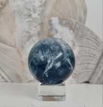 Load image into Gallery viewer, Feather Fluorite Sphere