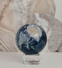 Load image into Gallery viewer, Feather Fluorite Sphere