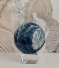Load image into Gallery viewer, Feather Fluorite Sphere