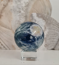 Load image into Gallery viewer, Feather Fluorite Sphere