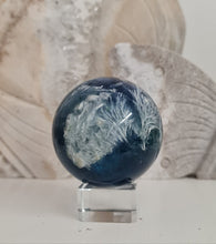 Load image into Gallery viewer, Feather Fluorite Sphere