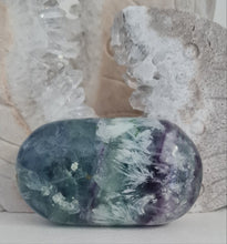 Load image into Gallery viewer, Feather Fluorite Palmstone