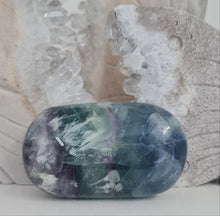 Load image into Gallery viewer, Feather Fluorite Palmstone