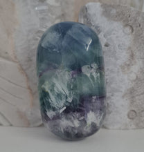 Load image into Gallery viewer, Feather Fluorite Palmstone