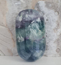 Load image into Gallery viewer, Feather Fluorite Palmstone