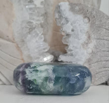 Load image into Gallery viewer, Feather Fluorite Palmstone