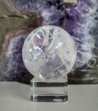 Load image into Gallery viewer, Crackle Quartz Sphere - Rainbows