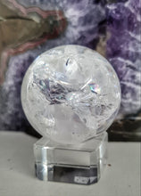 Load image into Gallery viewer, Crackle Quartz Sphere - Rainbows