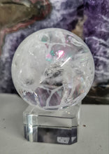 Load image into Gallery viewer, Crackle Quartz Sphere - Rainbows