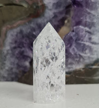Load image into Gallery viewer, Crackle Quartz Tower - Rainbows