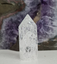 Load image into Gallery viewer, Crackle Quartz Tower - Rainbows