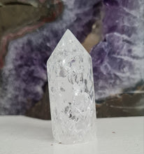 Load image into Gallery viewer, Crackle Quartz Tower - Rainbows