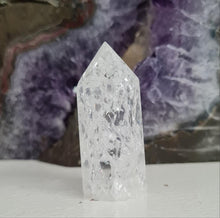 Load image into Gallery viewer, Crackle Quartz Tower - Rainbows