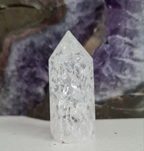Load image into Gallery viewer, Crackle Quartz Tower - Rainbows