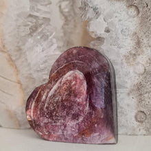 Load image into Gallery viewer, Lepidolite Heart - Gemmy