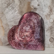 Load image into Gallery viewer, Lepidolite Heart - Gemmy