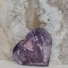 Load image into Gallery viewer, Lepidolite Heart - Gemmy