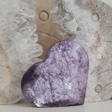 Load image into Gallery viewer, Lepidolite Heart - Gemmy