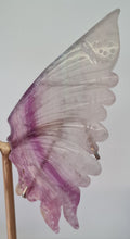 Load image into Gallery viewer, Purple and Green Fluorite Wings