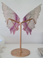 Load image into Gallery viewer, Purple and Green Fluorite Wings