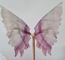 Load image into Gallery viewer, Purple and Green Fluorite Wings