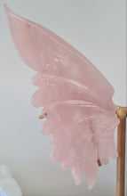 Load image into Gallery viewer, Rose Quartz Wings