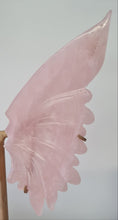 Load image into Gallery viewer, Rose Quartz Wings