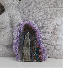 Load image into Gallery viewer, Amethyst Stalactite Slice