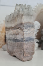 Load image into Gallery viewer, Butterfly Carving Stone Quartz Cluster