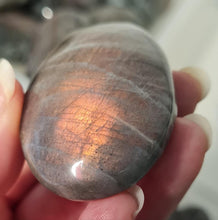 Load image into Gallery viewer, Purple Labradorite Palmstone