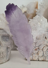 Load image into Gallery viewer, Purple Fluorite Feather