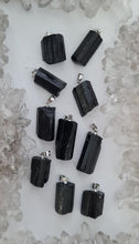 Load image into Gallery viewer, Black Tourmaline Pendants