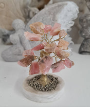 Load image into Gallery viewer, Pink Opal Chip Wire Tree