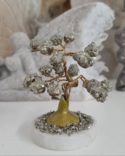 Load image into Gallery viewer, Pyrite Chip Wire Tree