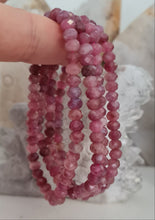 Load image into Gallery viewer, Pink Tormaline Bracelet - Faceted