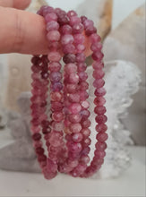 Load image into Gallery viewer, Pink Tormaline Bracelet - Faceted