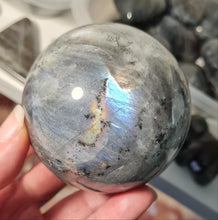 Load image into Gallery viewer, Purple Labradorite Sphere