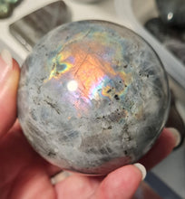 Load image into Gallery viewer, Purple Labradorite Sphere