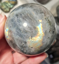 Load image into Gallery viewer, Purple Labradorite Sphere